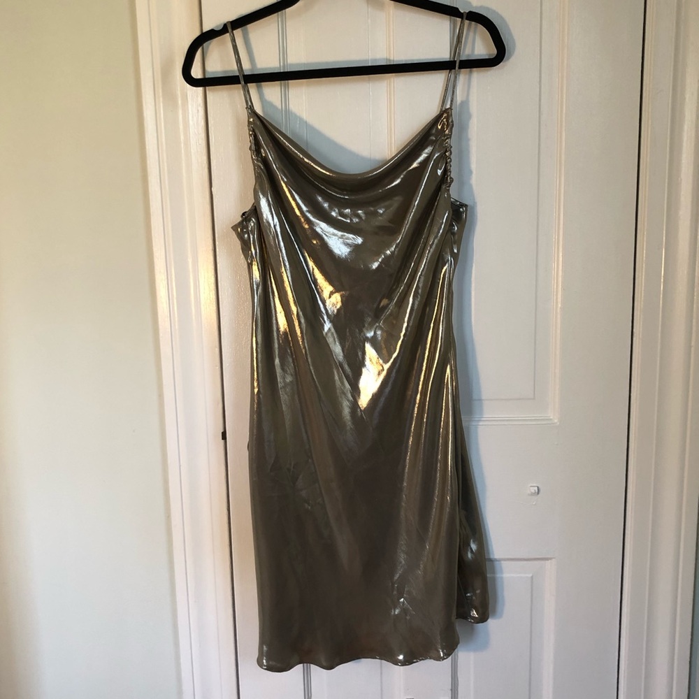 Zara Mini Slip Dress (size medium)